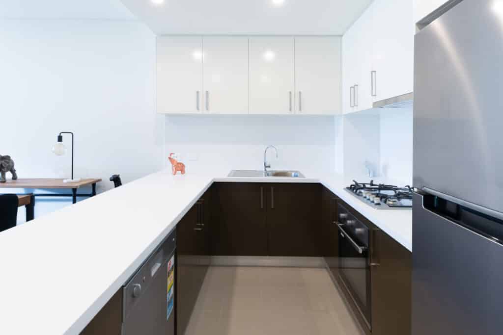 Strathfield project kitchen area