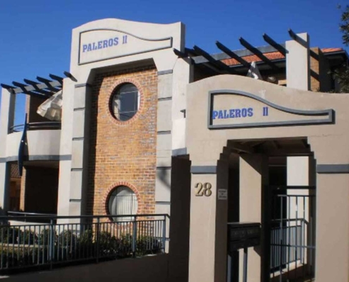 Paleros II apartments entrance The Entrance NSW