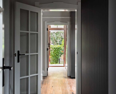 Internal hallway renovation in Stanmore main house by Magico Constructions